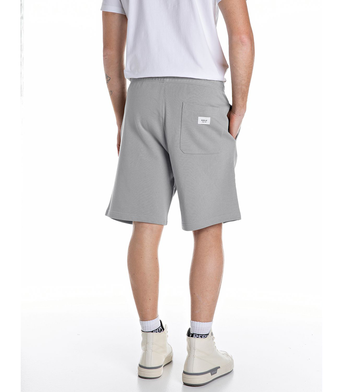 コットンフリースショーツ 詳細画像 グレー 2